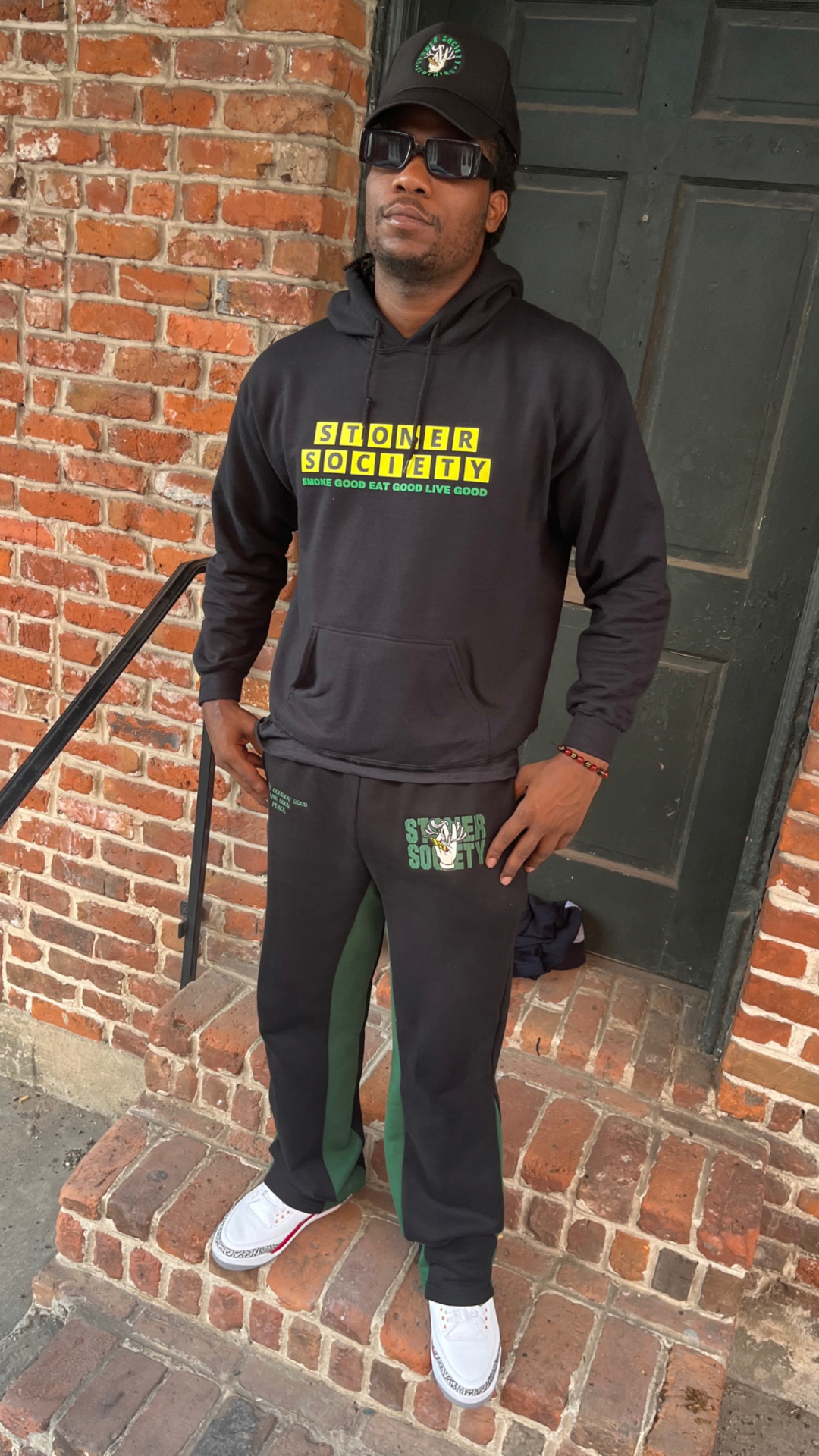 Stoner Society Waffle House Parody Hoodie